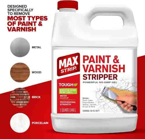 Max Strip Professional Strength Paint and Varnish Stripper