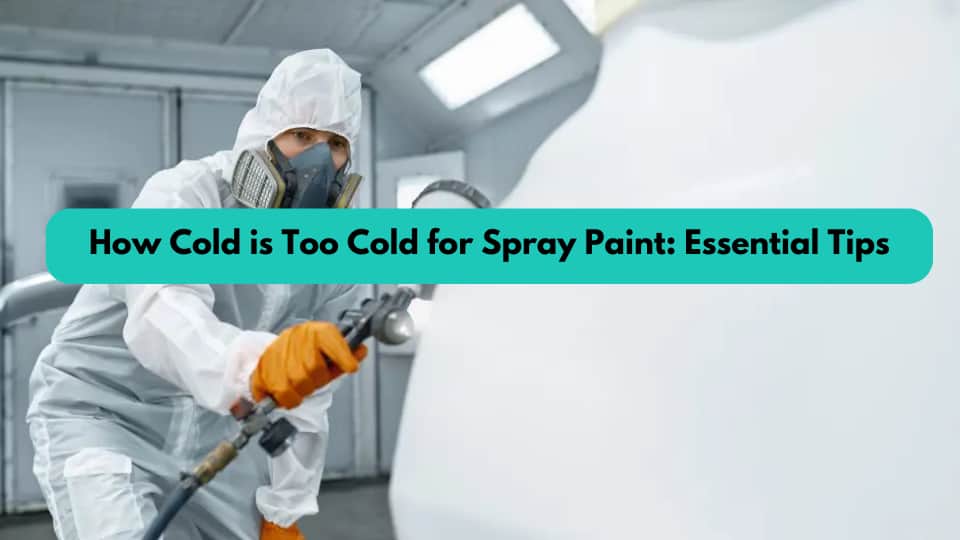 How Cold is Too Cold for Spray Paint