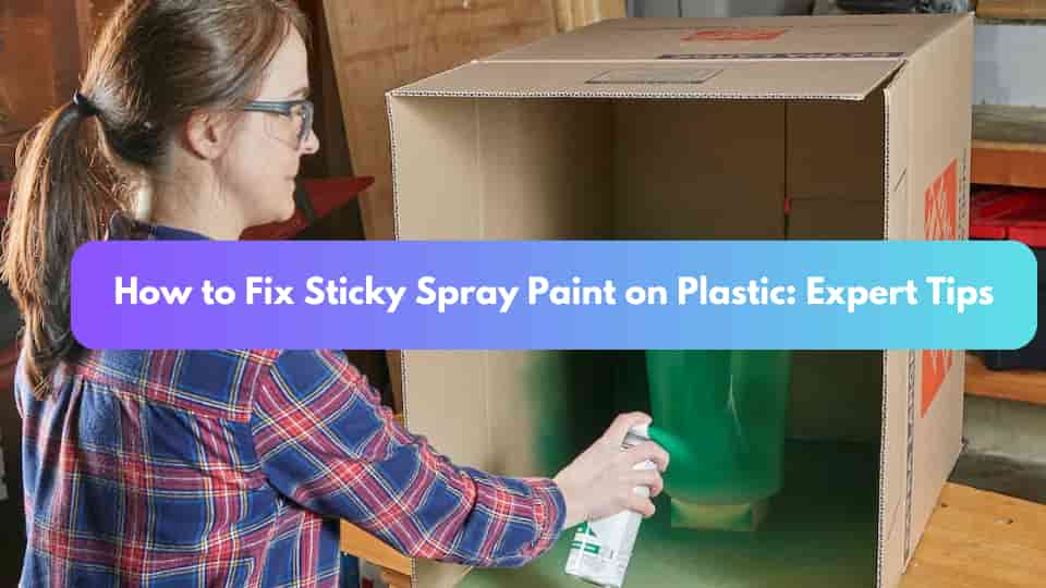 How to Fix Sticky Spray Paint on Plastic