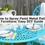 How to Spray Paint Metal Patio Furniture