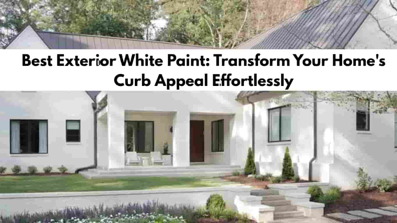 Best Exterior White Paint
