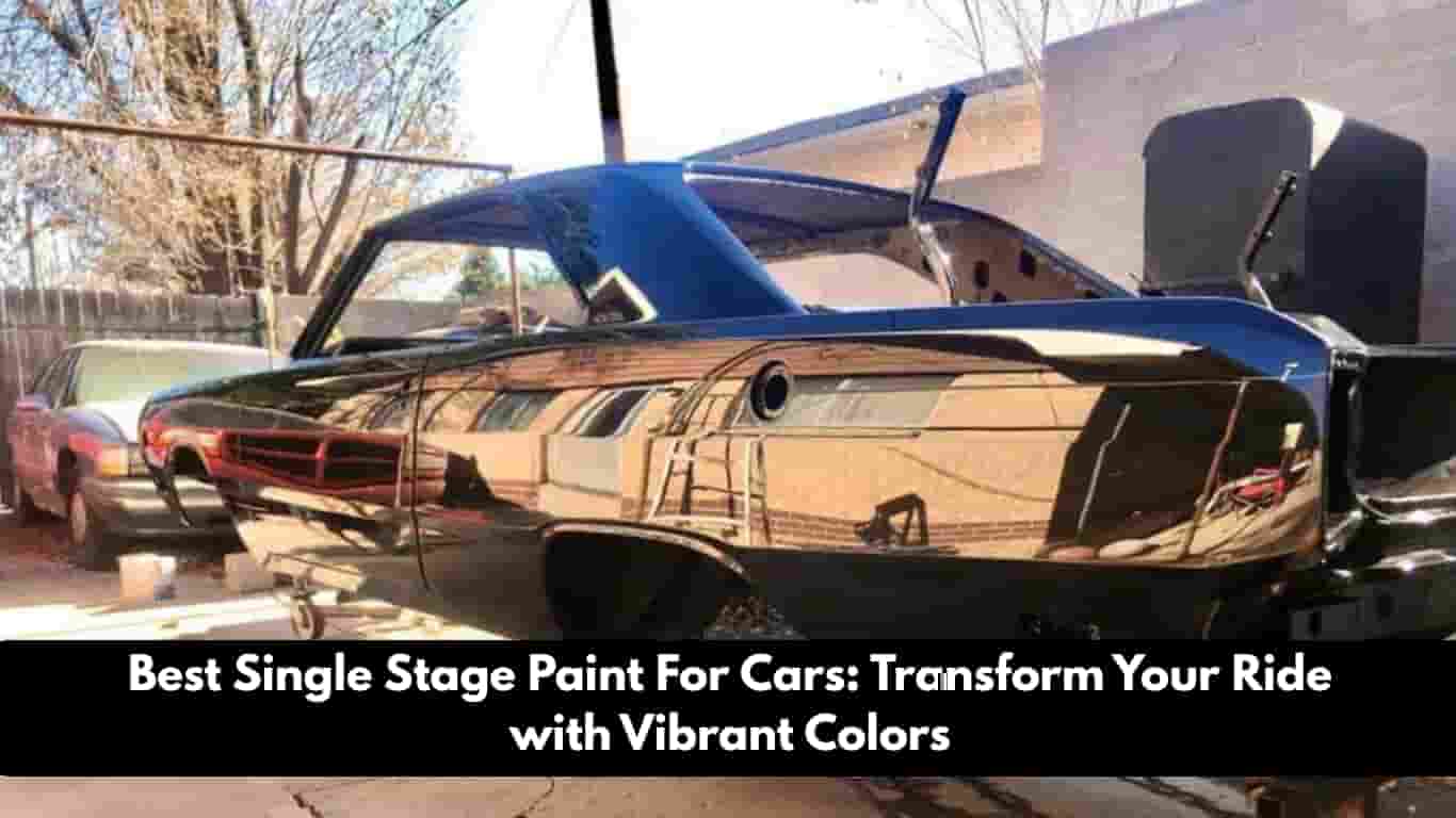 Best Single Stage Paint For Cars